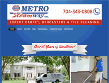 Tablet Screenshot of metrosteamway.com
